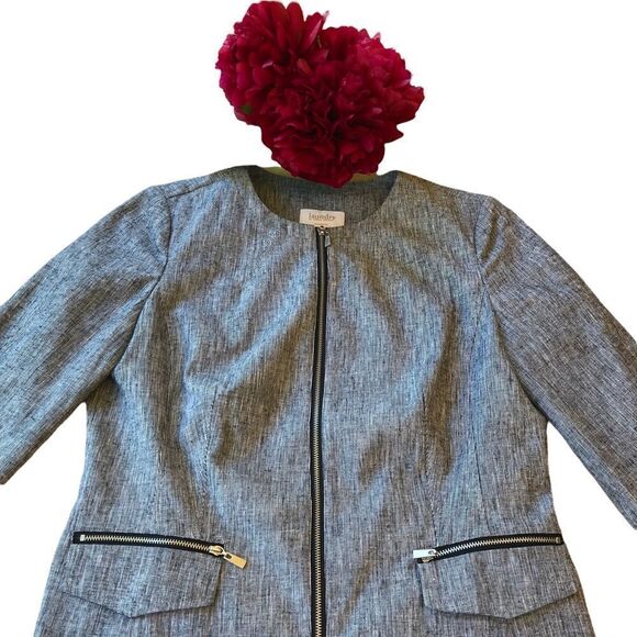 LAUNDRY by Shelli Segal Blazer Dress Jacket EUC - Picture 3 of 12